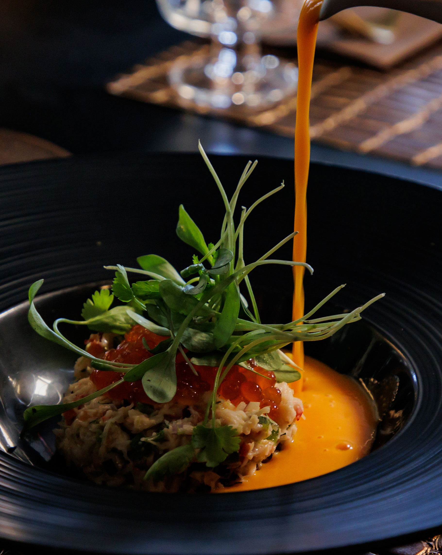 PORRO GRIGLIATO IN STILE KOREANO